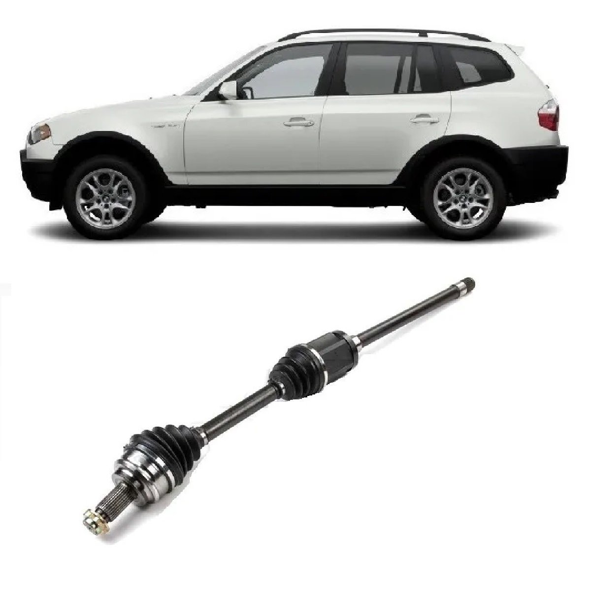 Homocinetica Completa Bmw X3 2004/2010 Dianteiro Lado Direito ( 30
